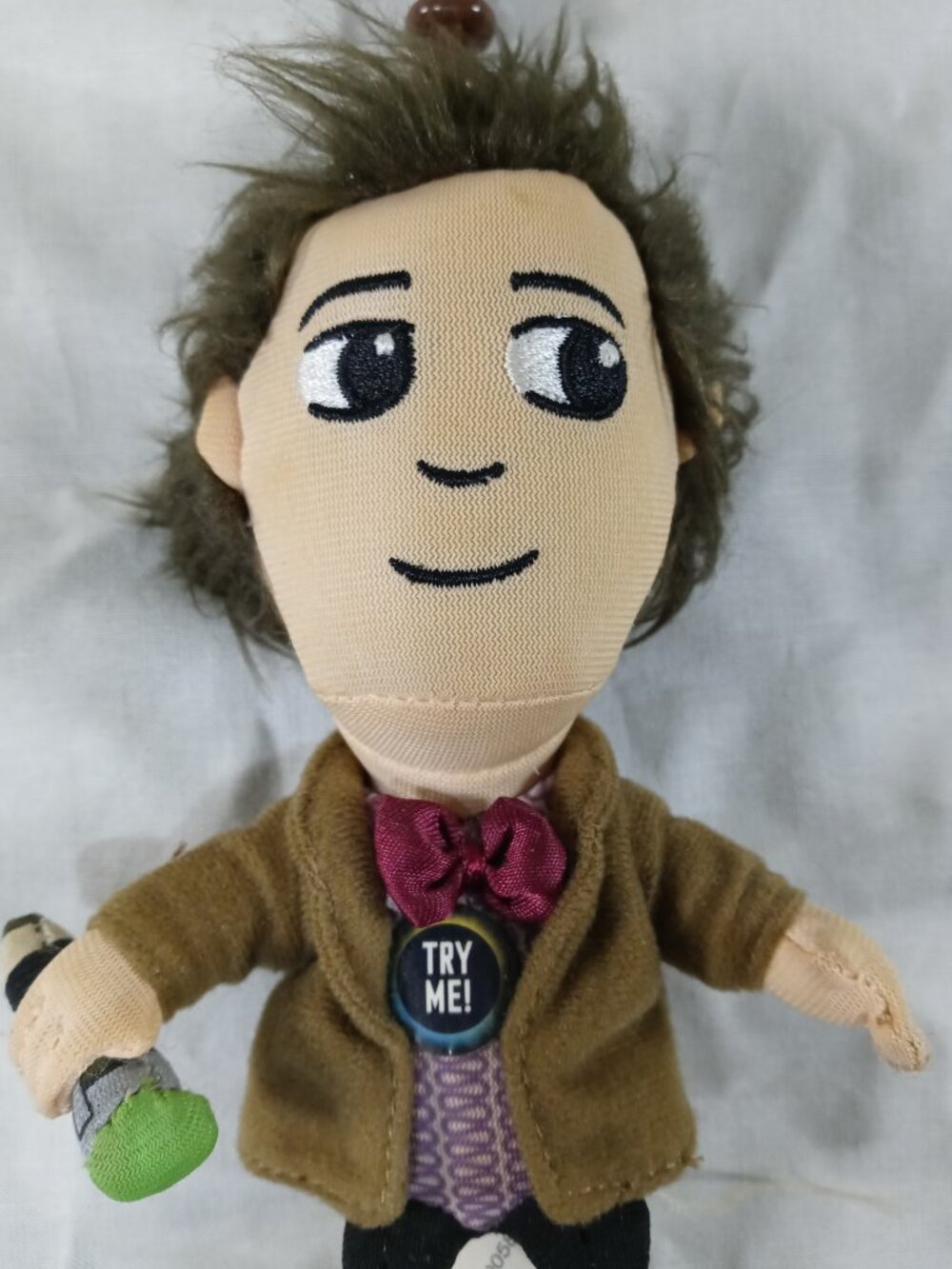 BBC 10th Doctor from Doctor Who Cute Mini Clip-On Keychain Plush